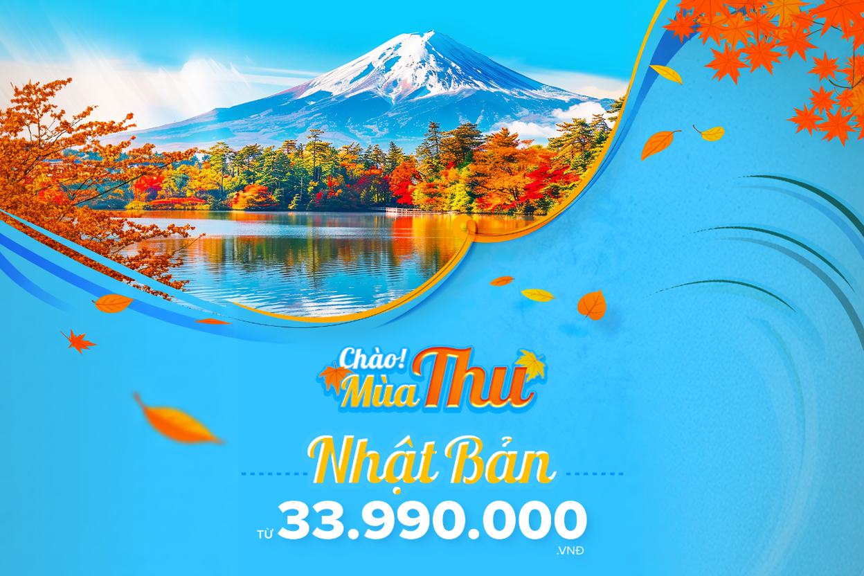 Tour Nhật Bản - Cung Đường Vàng